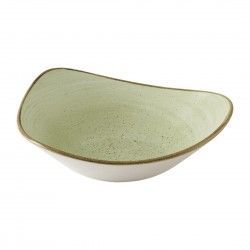 Bols triangulaires Churchill Stonecast Raw Green Lotus 177mm (Lot de 12) 2