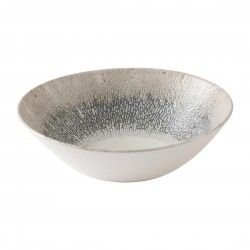 Assiettes creuses rondes Churchill Studio Prints Fusion Grey 178mm (Lot de 6) 2