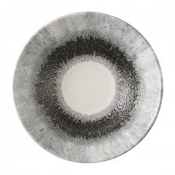 Assiettes creuses rondes Churchill Studio Prints Fusion Black 203mm (Lot de 6)