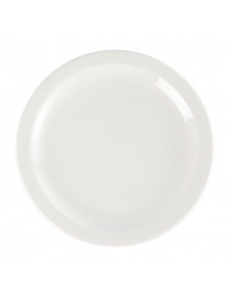 Assiettes Nova Churchill Whiteware 203mm (lot de 24)
