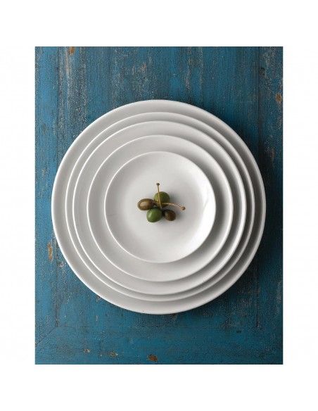 Assiettes rondes Churchill Evolve White 165mm (Lot de 12)