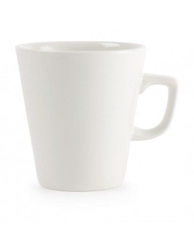Mugs café Latte blancs Churchill Whiteware 440ml (lot de 6)