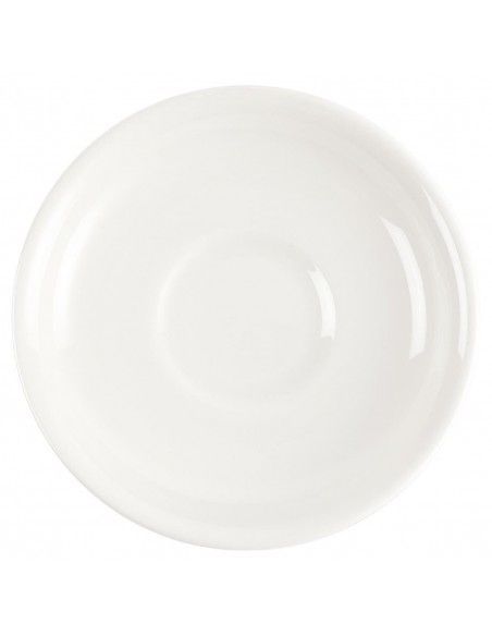 Soucoupes Churchill Whiteware 137mm (lot de 24)
