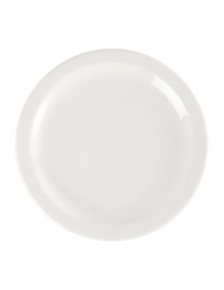 Assiettes Nova Churchill Whiteware 203mm (lot de 24)