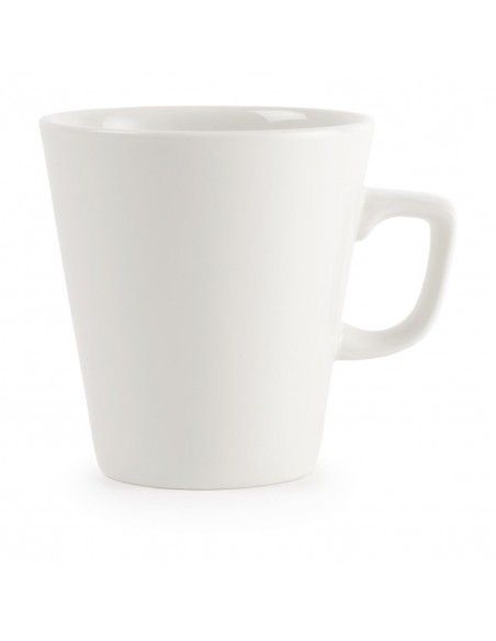 Mugs café Latte blancs Churchill Whiteware 440ml (lot de 6)