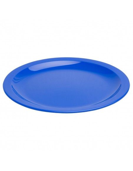 Assiettes en polypropylène Olympia Kristallon bleues 230mm (lot de 12)