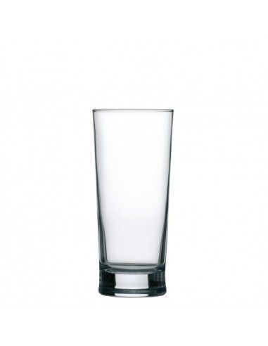 Verres à bière coniques nucléés Utopia Senator 570ml estampillés CE (lot de 24)