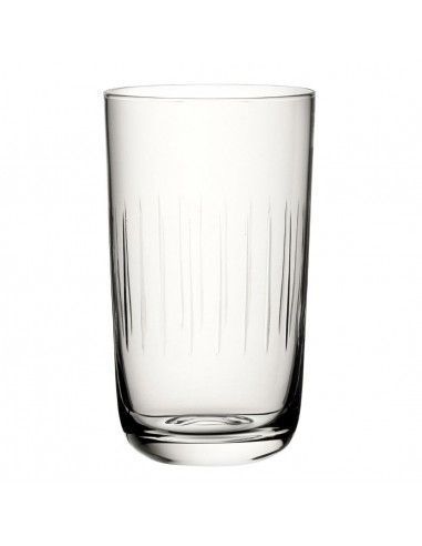 Verres hauts rainurés nid d'abeille Raffles Utopia 420ml (lot de 6)