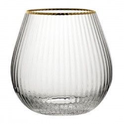 Verres à gin sans pied bord doré Hayworth Utopia 650 ml (lot de 6)