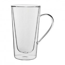 Verres à latte double paroi avec anse haute Utopia 34cl (lot de 6)