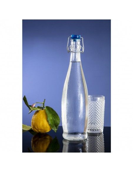 Bouteilles d'eau en verre 1L (Lot de 6)