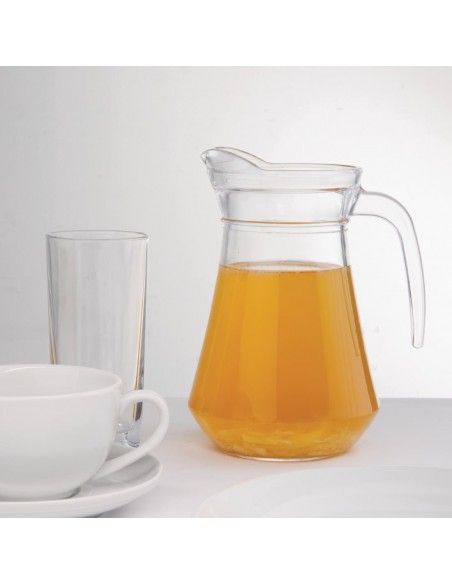 Pichet en verre Olympia 1L (Lot de 6)