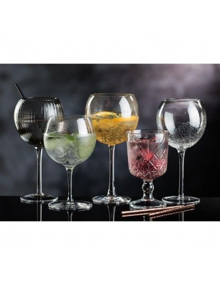 Verres à cocktail Utopia Hayworth gris 580 ml (paquet de 6)