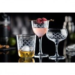 Verres à martini Utopia Raffles Diamond 190 ml (lot de 6) 2