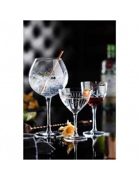 Verres à martini Utopia Raffles Vintage 190 ml (lot de 6)