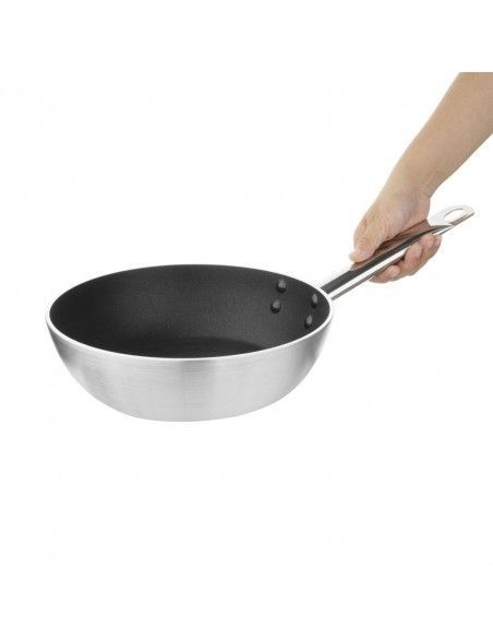 Sauteuse induction conique antiadhésive Vogue 240mm