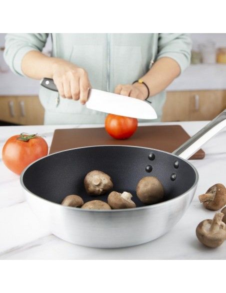 Sauteuse induction conique antiadhésive Vogue 240mm