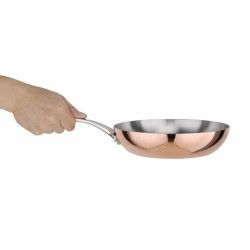 Poêle triple paroi cuivre induction Vogue 200mm 2