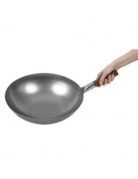 Wok fond hémisphérique Londonwok 38 cm (Ø)
