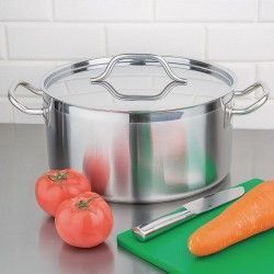 Braisière inox avec couvercle Nisbets Essentials 32 cm 2