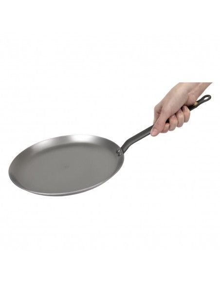 Crêpière en acier De Buyer Mineral B 24 cm