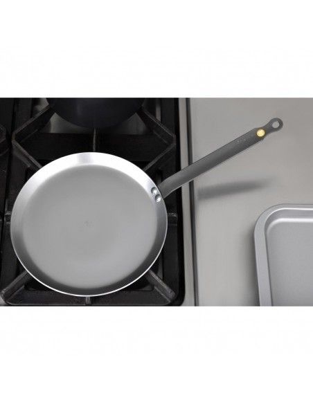 Crêpière en acier De Buyer Mineral B 24 cm