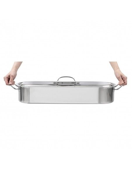 Poissonnière en acier inoxydable Kitchen Craft 29cm