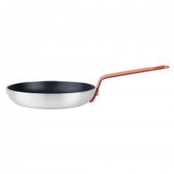 Poêle aluminium antiadhésive Teflon Platinum Plus Hygiplas avec manche rouge 200mm 2