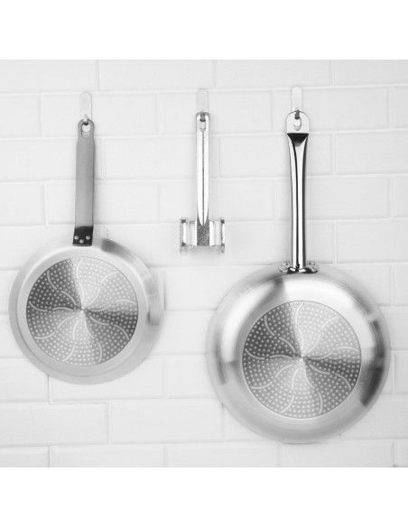 Poêle antiadhésive induction en aluminium et téflon Vogue 300mm