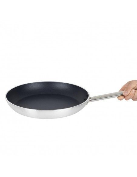 Poêle antiadhésive induction en aluminium et téflon Vogue 360mm