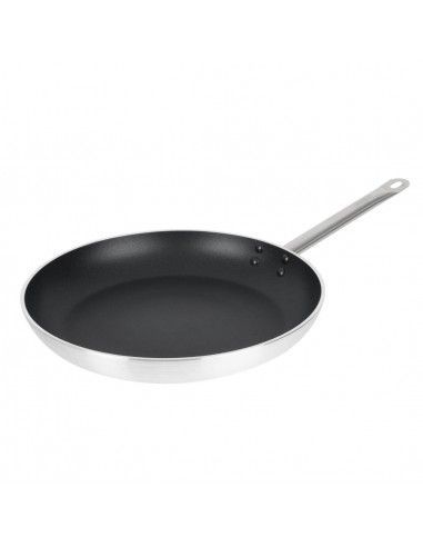 Poêle antiadhésive induction en aluminium et téflon Vogue 400mm