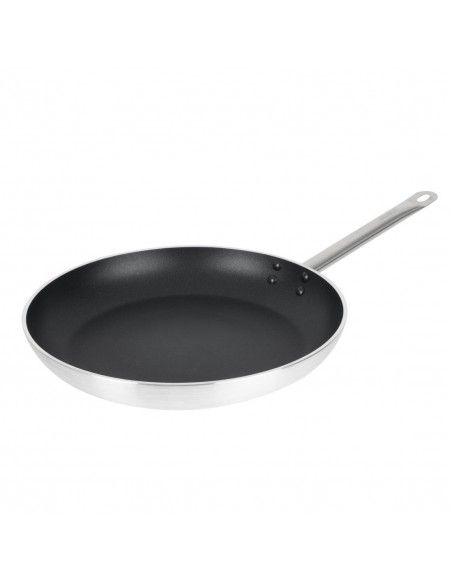 Poêle antiadhésive induction en aluminium et téflon Vogue 400mm