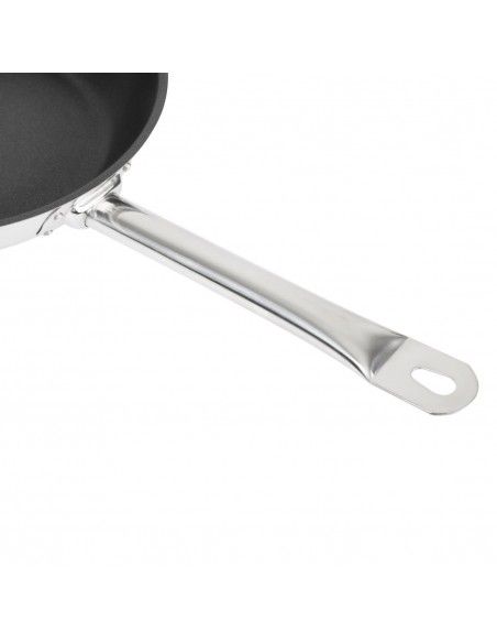 Poêle antiadhésive en inox Vogue Téflon Platinum Plus 240 mm