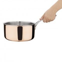 Casserole triple paroi cuivre induction Vogue 200x100mm 2