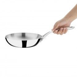 Poêle inox triple paroi Vogue 200mm 2