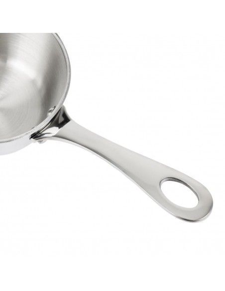 Mini saucière en acier inoxydable Vogue 85mm