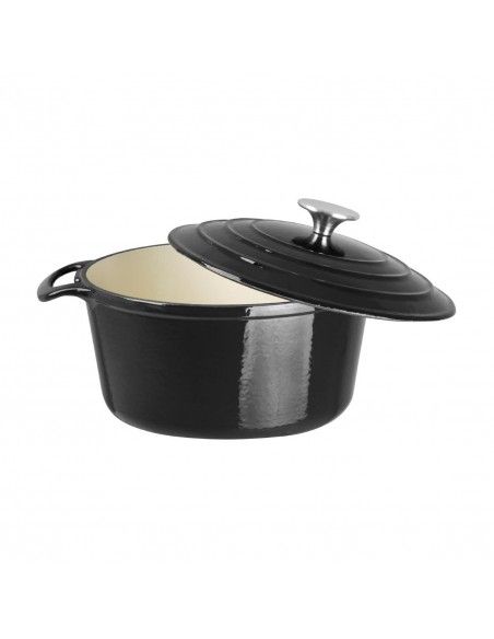 Cocotte ronde noire Vogue