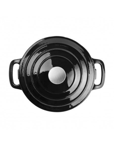 Cocotte ronde noire Vogue