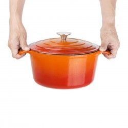 Grande cocotte ronde orange Vogue 2