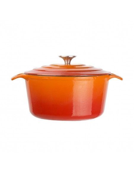 Grande cocotte ronde orange Vogue
