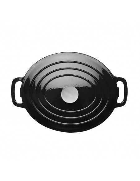Cocotte ovale Vogue noire 5L