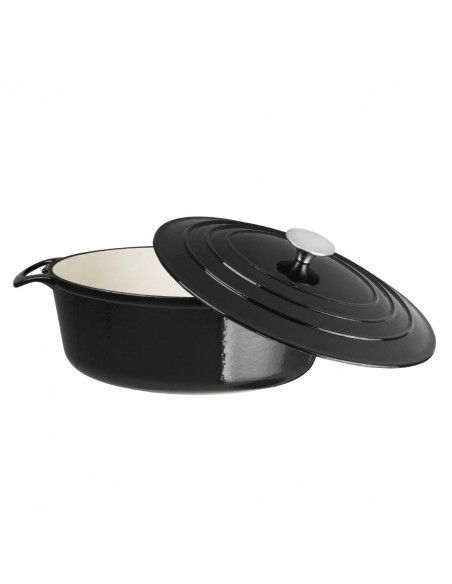 Cocotte ovale Vogue noire 5L