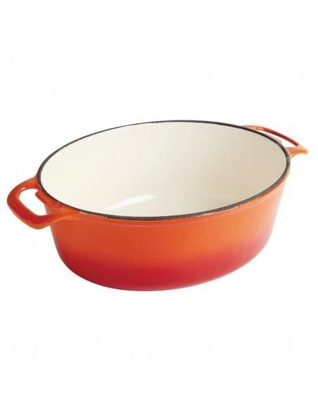 Cocotte ovale Vogue orange 5L