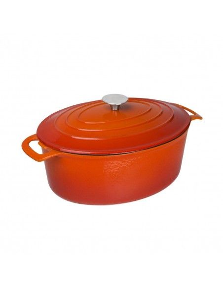 Grande cocotte ovale orange Vogue 6L