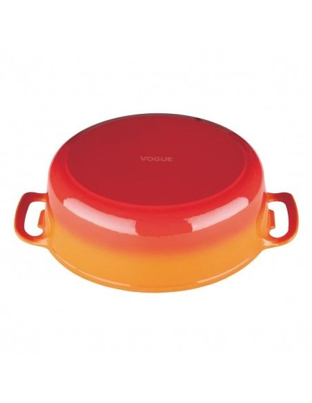 Grande cocotte ovale orange Vogue 6L