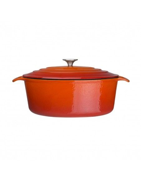 Grande cocotte ovale orange Vogue 6L