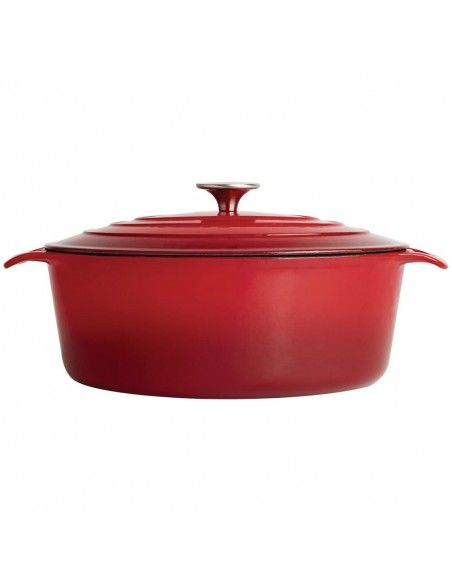Cocotte ovale rouge Vogue 5L