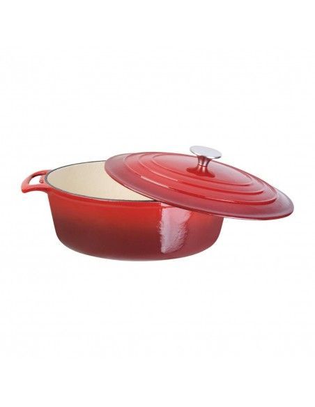 Grande cocotte ovale rouge Vogue 6L