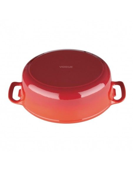 Grande cocotte ovale rouge Vogue 6L