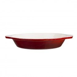 Plat à gratin rond Vogue rouge 400ml 2